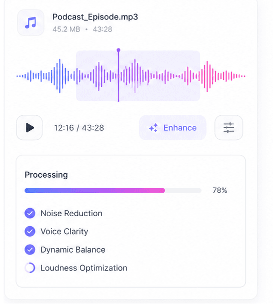 Poddplan player workspace preview